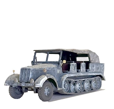 Roco Minitank + Artitec 1:87 H0 Sd.Kfz.7, Militär,  WW 2,  Wehrmacht, Epoche 2 - Bild 1 von 4