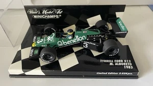 F1 TYRRELL 012 #3 M.Alboreto 1983 1/43 MINICHAMPS 400830003 - Picture 1 of 7