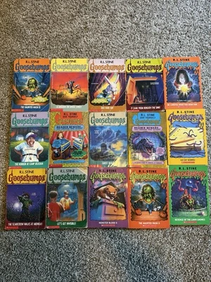 Lot of 15 Goosebumps Books - Image 1 of 4