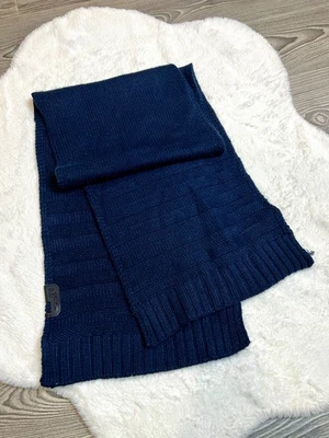 Bufanda tejida azul oscuro Diesel - 100 % acrílico - RN 93243 / CA 25594 Foto 1 de 4