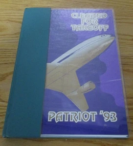 Anuario Patriot Arendell Parrott Academy Kinston North Carolina 1993 - Imagen 1 de 1