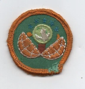 Dabbler, World of Out Door, insignia de competencia Junior GS, parte posterior de plástico (1980-99) - Imagen 1 de 1