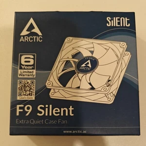 Arctic F9 92mm PWM PC Case Fan Ultra-Quiet Fluid Dynamic Bearing Gaming 3 pin - Picture 1 of 4
