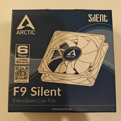 Arctic F9 92mm PWM PC Case Fan Ultra-Quiet Fluid Dynamic Bearing Gaming 3 pin - Image 1 of 4