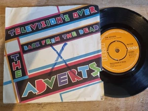 The Adverts – Television's Over / Back From The Dead 1978 RCA Victor 7” - Picture 1 of 5