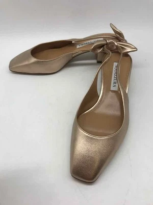 二手 Aquazzura 棕褐色 36 码中跟鞋 — 第 1/4 张图片