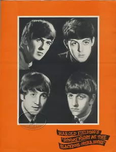 Libro de gira programa de conciertos de los Beatles & the Kinks 1964 Blackpool - Imagen 1 de 1