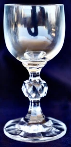 Czechoslovakian Bohemia Claudia crystal liqueur / cordial glasses - Imagen 1 de 1