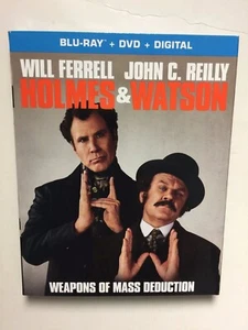 Holmes & Watson (Blu-ray/DVD, Digital HD, 2019) NEW w/slipcover - Imagen 1 de 2