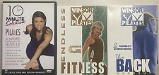 3 DVD LOT— 10 Minute Solution Pilates Workouts To Shape Up Your Body.