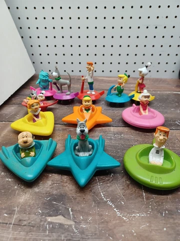 Jetsons 1989 and 1990 Wendy's Toys - Lot of 12 Collectible Figures Cover