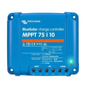 VICTRON Régulateur de Charge Solaire Ultra rapide MPPT 145W 10A Système Battery 