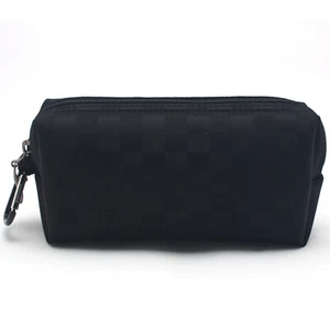 Small Pouch Case Bag (Checked) for PC Charger Mouse Cable Cords Earphones Pen - Picture 1 of 5