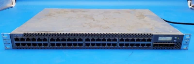 JuniperEX3300-48P 48 Port POE+ Networks Gigabit Ethernet Switch 4x SFP+ - Image 1 of 4