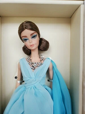 NRFB 2016 BFMC Azul Chifón Vestido de Baile Piedra de Seda Barbie Muñeca Etiqueta Dorada DYX74 Foto 1 de 4