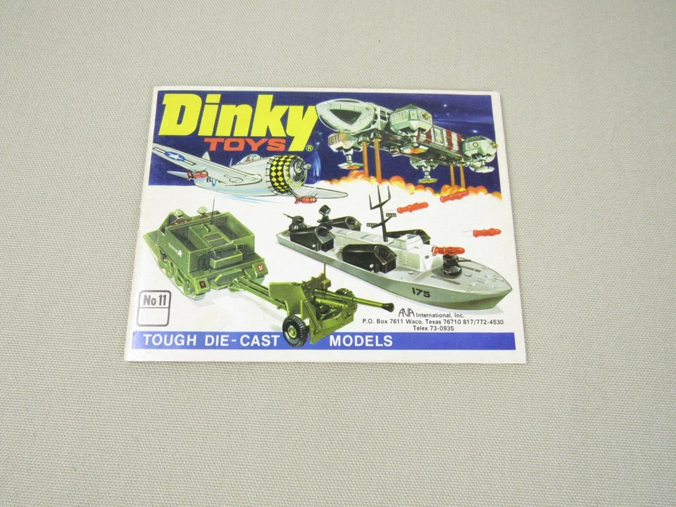 Dinky Toy Catalog No. 11 1975 w/ Intact Order Form Excellent Condition Die Cast - Image 1 of 4