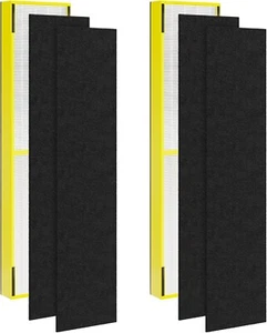 FLT5000 HEPA Filter C For GermGuardian, 2x True HEPA Filter+4x Carbon Pre-filter - Picture 1 of 6