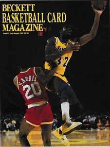 Beckett Basketball Magazine, Issue #3 July/Aug 1990 Magic Johnson On Cover - Picture 1 of 1