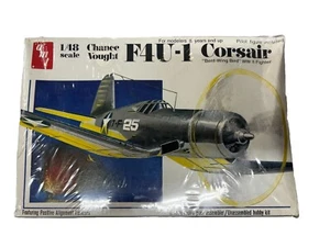 1/48 Chance Vought F4U-1 Corsair AMT “Bent-Wing bird” WWII Plastic Model kit - Picture 1 of 6
