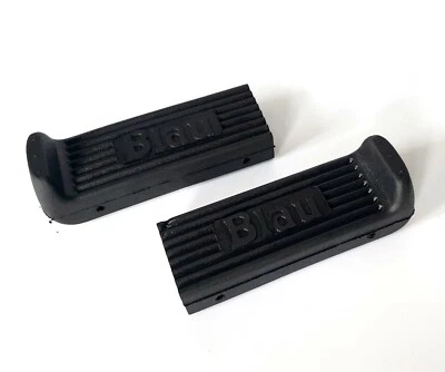 (1 par) Goma reposapiés para copiloto para DKW - AZUL, nuevo, réplica Foto 1 de 4