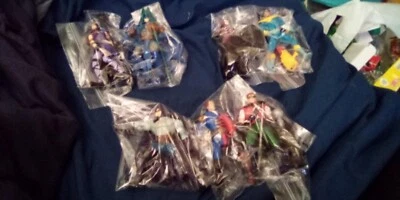 Kenner Batman: Set of 7 - Robin, Catwoman, Two-Face, Nightwing, Egyptian, Pirate - Image 1 of 3