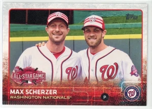 2015 Topps Baseball Update Series All Star Game Max Scherzer #US300 - Picture 1 of 2