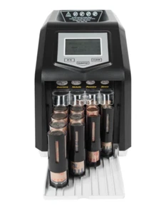 Royal Sovereign Commercial 4 Row Coin Counter RCS-417-ADBK Anti Jam $199 Used - Imagen 1 de 7