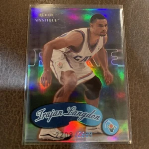 TRAJAN LANGDON 1999-00 FLEER MYSTIQUE #123 ROOKIE /2999 CAVS SP - Picture 1 of 2