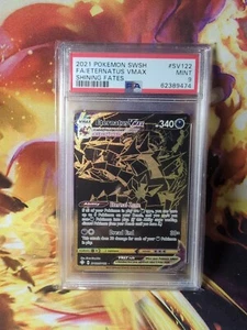Pokémon SWSH Shining Fates 2021 FA/ETERNATUS VMAX #SV122 arte completo PSA como nuevo 9 - Imagen 1 de 2