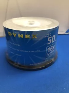 NEW Dynex & Ativan DVD+R Disks 16x 120 Min 4.7 gb 50 Pack - Picture 1 of 4