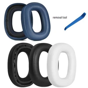 For Bowers & Wilkins Headphones Px8 Replace Protein Leather Ear Pads w/ Buckle - Picture 1 of 19