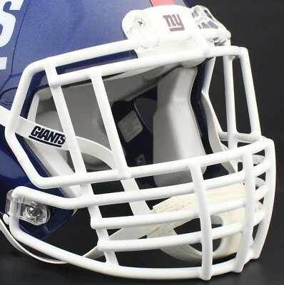 NEW YORK GIANTS Riddell Speed S2EG-HT-SP Football Helmet Facemask (WHITE)