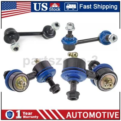 4x Kit de eslabones de barra estabilizadora delantera trasera para Honda Element 2,4 L Foto 1 de 4