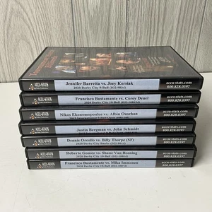 Lot of 7 Tournament Match Billiards DVDs 2019/2020 Derby City 9/10 And Int. 9 - Picture 1 of 5