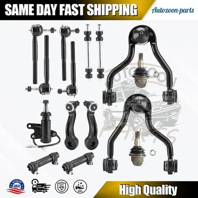 Barra estabilizadora de rótula de brazo de control superior delantero de 15 piezas para Chevy GMC K1500 Tahoe Yukon Foto 1 de 4