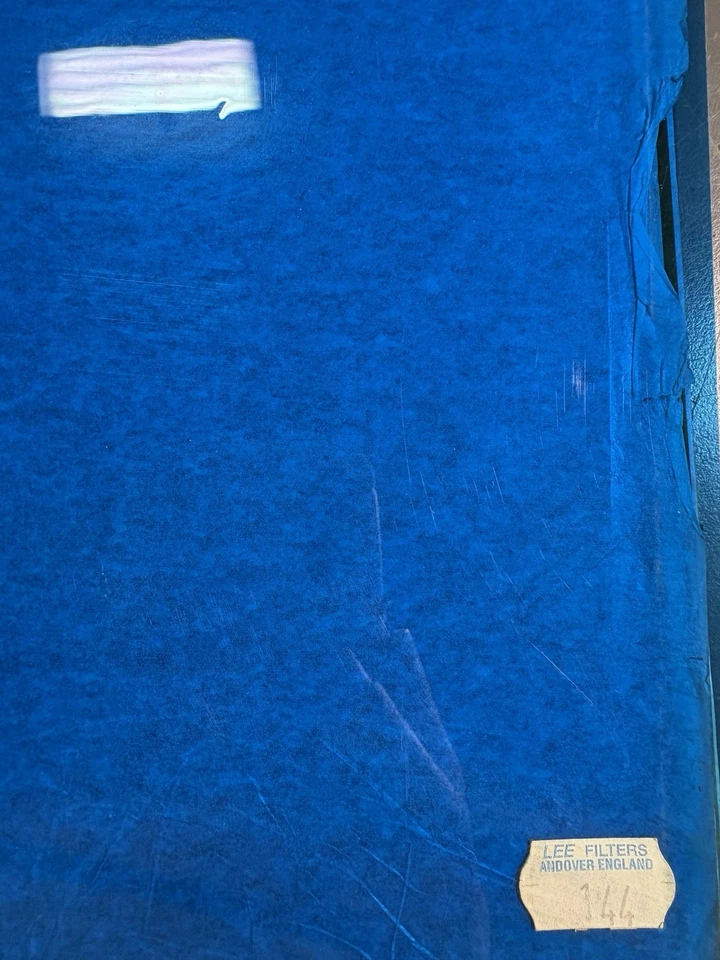 Lee Filters 144 No Color Blue Gel Sheet - Image 1 of 1