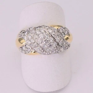 Ring WEMPE mit Brillanten Diamanten in 18 Kt 750 er Gold Grösse 59 top - Bild 1 von 12