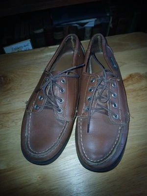 винтажный eastland кожаные туфли 7 британский желтовато-коричневый gorpcore кабина core коттедж - Изображение 1 из 4