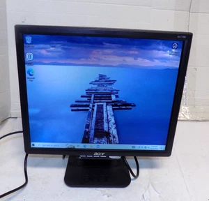 Acer Model AL1706AB 17 inch Square Computer Monitor with Power Cable - Picture 1 of 2