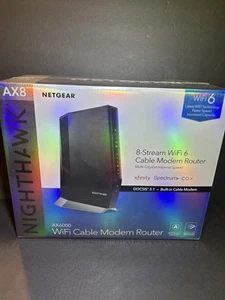nighthawk ax6000 wifi cable modem router - Afbeelding 1 van 3