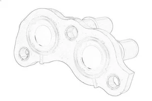 Water manifold OE JCB 320/04888 - Picture 1 of 8