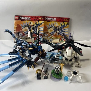 LEGO NINJAGO: Battaglia del Drago Fulmine (2521) Completo di minifigure - Foto 1 di 24