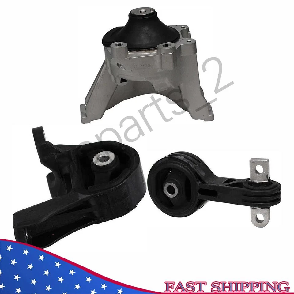 Montaje de motor y puntal de par 3 piezas. Honda CR-V 2007-2011 2,4 L para automático. Foto 1 de 4
