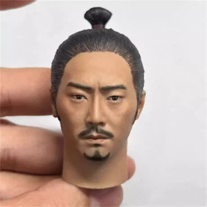 Japanischer Samurai 1/6 männlicher alter Soldat Kopf Schnitzerei Modell Spielzeug passende Figur - Bild 1 von 12