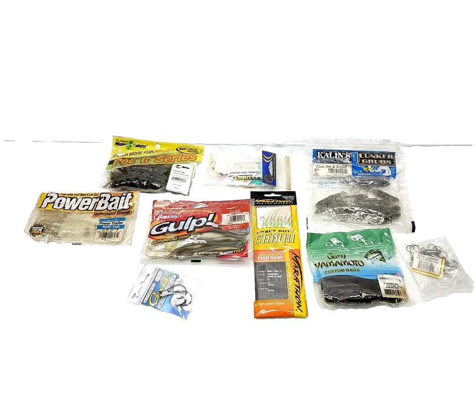 Lot of Assorted Old Fishing Lures and Hooks for Various Types of Fishing - Image 1 of 4