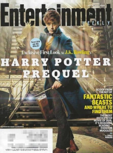 ENTERTAINMENT WEEKLY November 2015 FANTASTIC BEASTS #1389 Eddie Redmayne - Picture 1 of 1