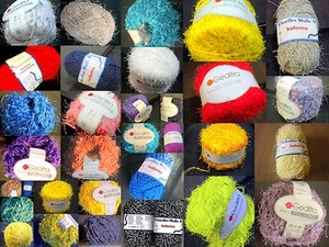 Fransengarn, Noppen, Schöller Ballerina, Gedifra Pollicino, Kiss, Angelo, Retro - Bild 1 von 31