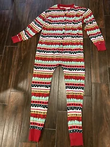 Lazy One Christmas, Special Delivery Adult Christmas 1 pc Flapjack Pajamas XL - Picture 1 of 7