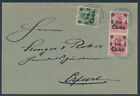 DP China Germania MiF Brief Shanghai 1907 nach Erfurt (9292)