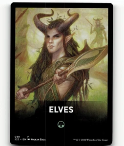 MTG Elves Theme Card Jumpstart 2022 Token - Picture 1 of 1